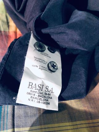Camisa seda Lacoste