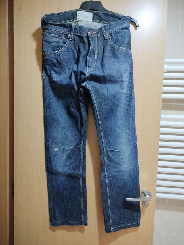 Vaqueros azul oscuro PULL&BEAR