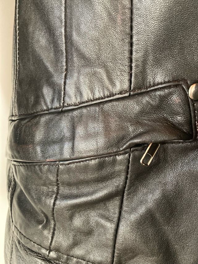 Cappotto giacca lunga in vera pelle donna Conbipel