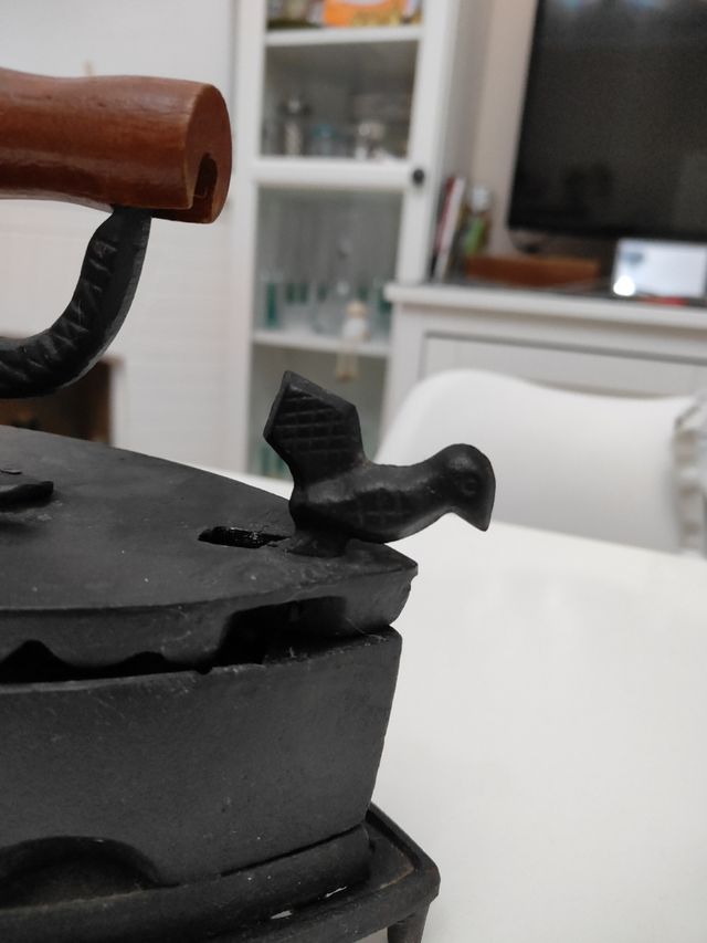 Plancha de hierro fundido