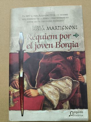 Libro Requiem por el joven Borgia