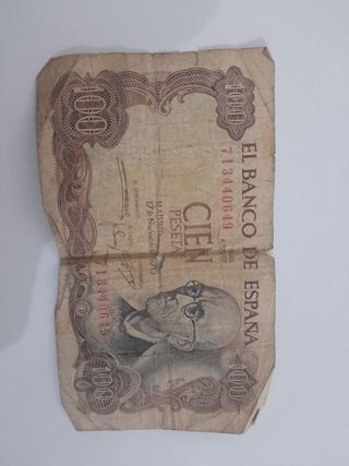 Billetes pesetas