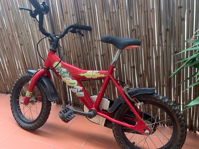 Primera bicicleta niños. 14 pulgadas