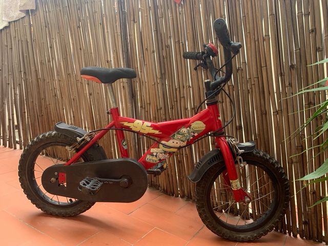 Primera bicicleta niños. 14 pulgadas