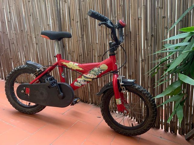 Primera bicicleta niños. 14 pulgadas