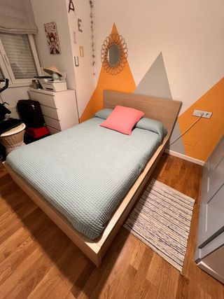 Mueble Cama Malm 140x200