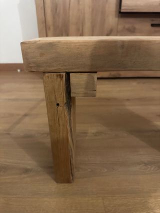 banqueta,taburete pino valsain