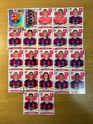 Equipo Completo Barcelona Liga Femenina 2023-24