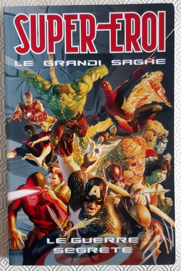 Grandi Saghe Guerre Segrete Spider-Man Avengers X