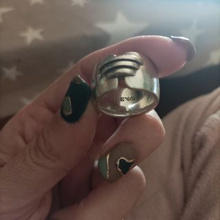 Anillo plata Armani