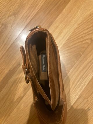 Botines Marrones Massimo Dutti