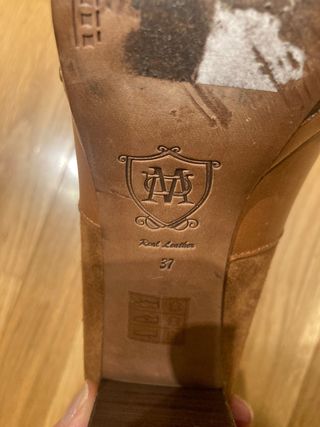 Botines Marrones Massimo Dutti