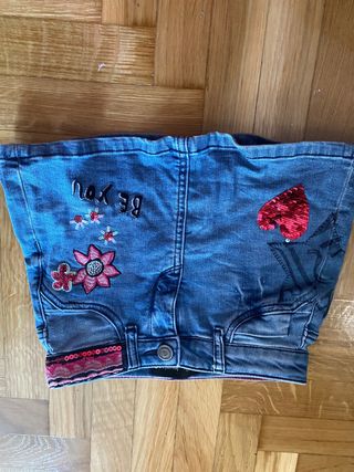 falda vaquera niña