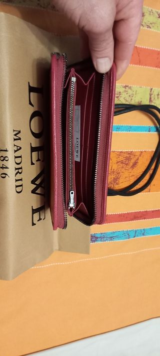 Billetero-monedero de mujer Loewe