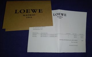 Billetero-monedero de mujer Loewe