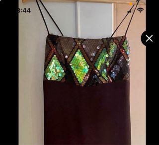 Vestido noche Purificacion Garcia Talla S