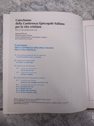 libro “CATECHISMO - io sono con voi”