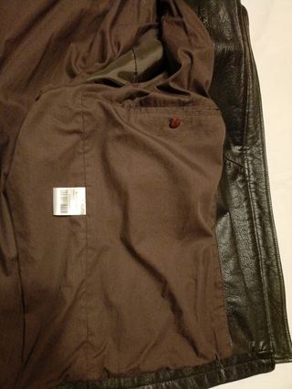 Chaqueta de cuero casi nueva