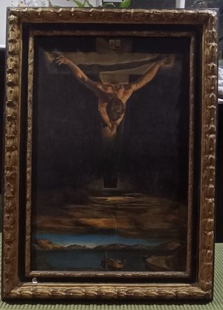 Cristo de San Juan oleo sobre lienzo