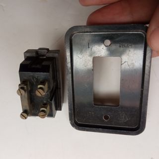 Antiguo interruptor baquelita