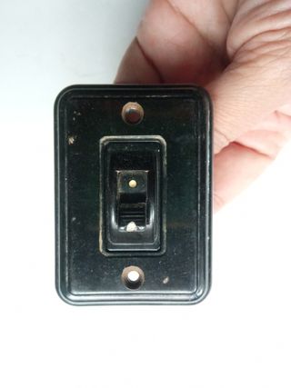 Antiguo interruptor baquelita