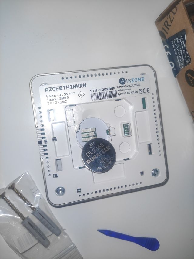 Mando airzone think AZCE6THINKRN radio