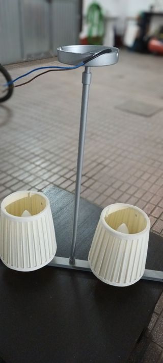 3 Lámparas 1 techo y 2 mesitas noches