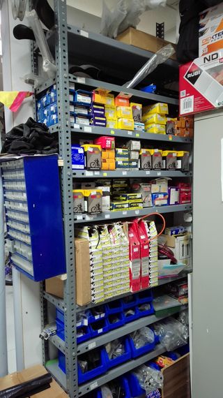 Lote de repuestos bicicleta