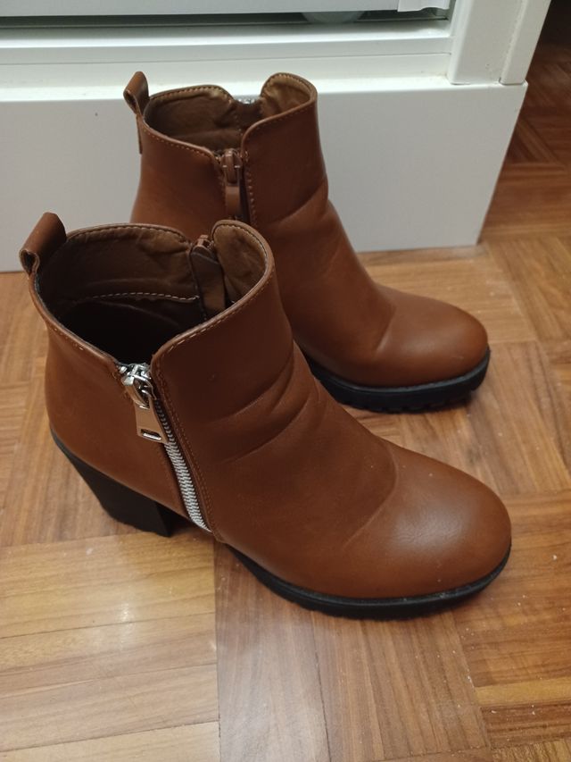 Botines marrones 36