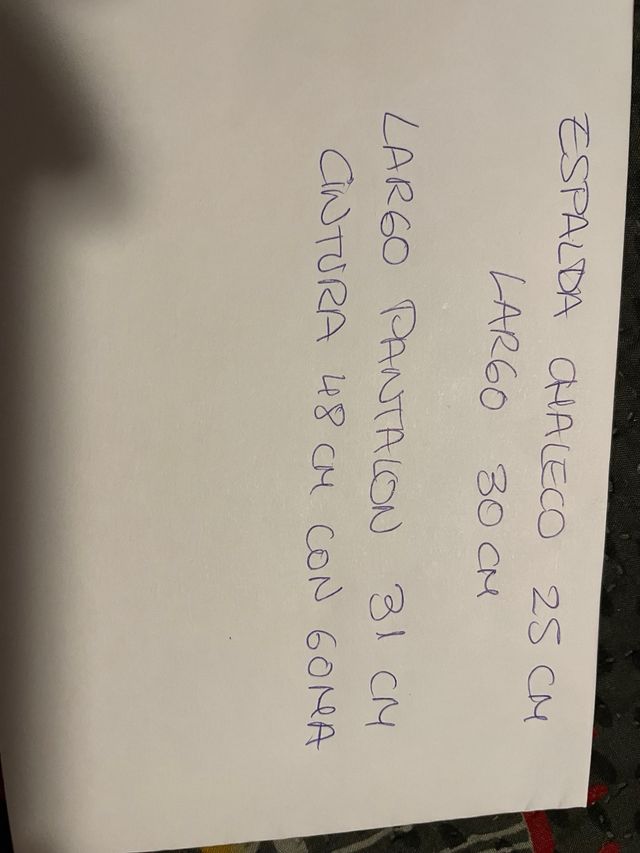 traje torrenti niño