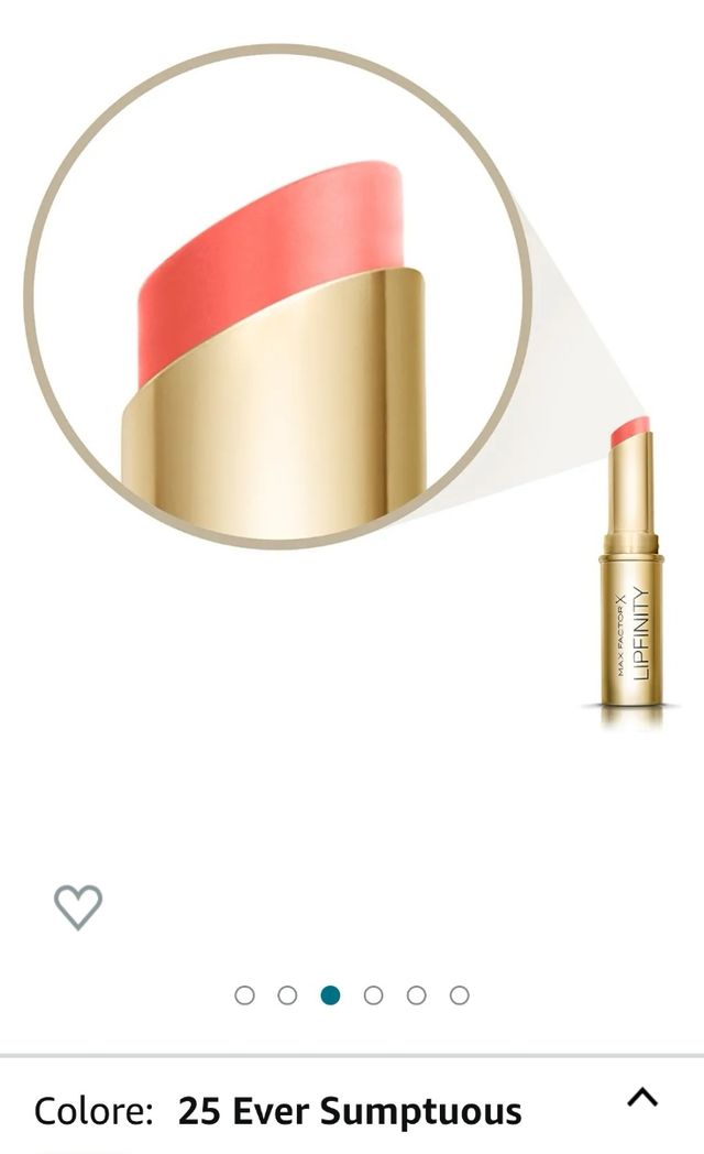 8 colori di Rossetti max factor lipfinity nuovi.