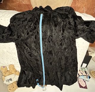 Chaqueton Astracan Negro.