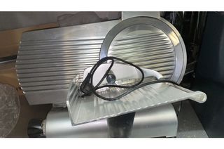 Cortadora de fiambre de 300 mm acero inoxidable