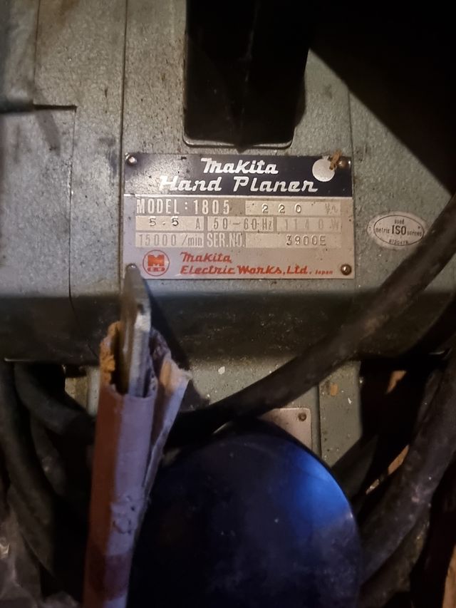 makita | MAK/1805N | Cepilladora eléctrica: 155 mm