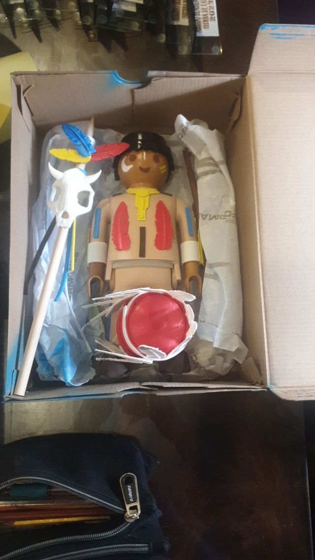 Playmobil indio gigante