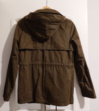Parka verde talla XS