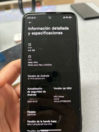 Xiaomi redmi note 11S