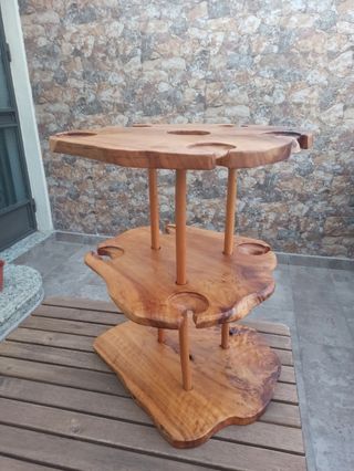 Estante vino y copas