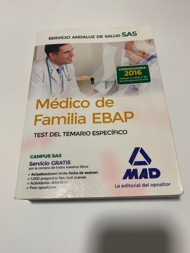 Libro temario oposiciones médico fami
