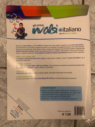 libro “la prova invalsi di italiano”