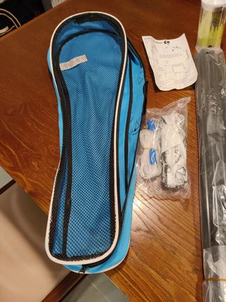 Conjunto badminton, raquetas y red