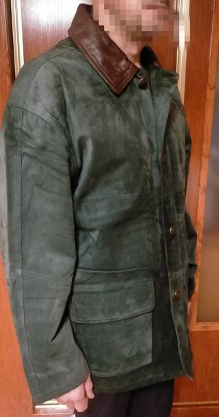 CHAQUETÓN DE CABALLERO,PIEL VUELTA