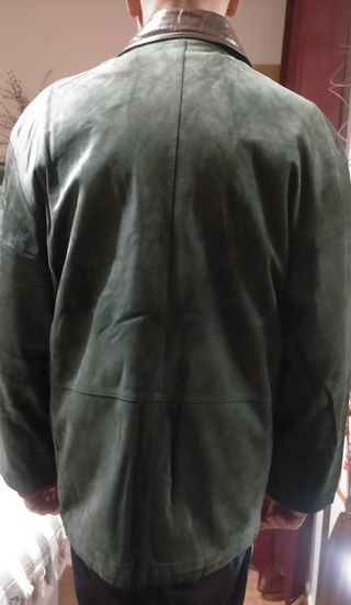 CHAQUETÓN DE CABALLERO,PIEL VUELTA