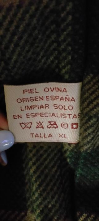 CHAQUETÓN DE CABALLERO,PIEL VUELTA