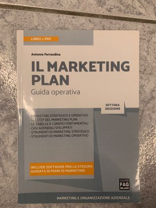 libro “il marketing plan”