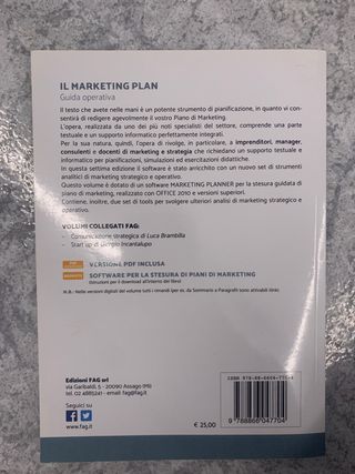 libro “il marketing plan”