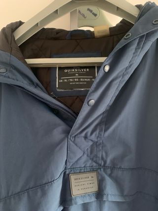 Chaqueton Quicksilver azul marino