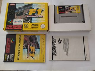 F 1 World Championship Edition Como Nuevo SNES