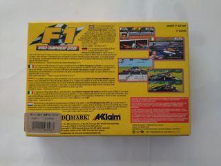 F 1 World Championship Edition Como Nuevo SNES