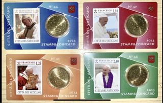 Coincard con sello vaticano 2023